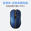 MA-WBL113BL ワイヤレスブルーLEDマウス(ブルー) MA-WBL113BL / ワイヤレスブルーLEDマウス(ブルー)