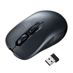 MA-WBL113GM / ワイヤレスブルーLEDマウス(ガンメタ)