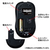 MA-WBL113R ワイヤレスブルーLEDマウス(レッド) MA-WBL113R / ワイヤレスブルーLEDマウス(レッド)