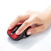 MA-WBL134R ワイヤレスブルーLEDマウス(レッド) MA-WBL134R / ワイヤレスブルーLEDマウス(レッド)
