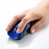 MA-WBL153BL 静音ワイヤレスブルーLEDマウス(5ボタン・ブルー) MA-WBL153BL / 静音ワイヤレスブルーLEDマウス(5ボタン・ブルー)
