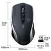 MA-WBL157BK ワイヤレス充電マウス(ブラック) MA-WBL157BK / ワイヤレス充電マウス(ブラック)