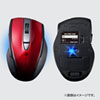 MA-WBL166R 静音ワイヤレスブルーLEDマウス(5ボタン) MA-WBL166R / 静音ワイヤレスブルーLEDマウス(5ボタン)