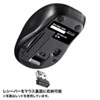 MA-WBL189BK 静音ワイヤレスブルーLEDマウス(5ボタン・チルトホイール) MA-WBL189BK / 静音ワイヤレスブルーLEDマウス(5ボタン・チルトホイール)