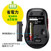 MA-WBL189R 静音ワイヤレスブルーLEDマウス(5ボタン・チルトホイール) MA-WBL189R / 静音ワイヤレスブルーLEDマウス(5ボタン・チルトホイール)