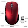 MA-WBL189R 静音ワイヤレスブルーLEDマウス(5ボタン・チルトホイール) MA-WBL189R / 静音ワイヤレスブルーLEDマウス(5ボタン・チルトホイール)