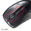 MA-WBL25DS 超小型レシーバーワイヤレスブルーLEDマウス(ダークシルバー) MA-WBL25DS / 超小型レシーバーワイヤレスブルーLEDマウス(ダークシルバー)