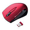 MA-WBL26R ワイヤレスブルーLEDマウス(レッド) MA-WBL26R / ワイヤレスブルーLEDマウス(レッド)