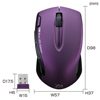 MA-WBL26V ワイヤレスブルーLEDマウス(ダークパープル) MA-WBL26V / ワイヤレスブルーLEDマウス(ダークパープル)