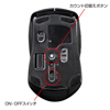 MA-WBL28BK ワイヤレススピードスクロールマウス MA-WBL28BK / ワイヤレススピードスクロールマウス