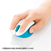 MA-WBL30BL ワイヤレスブルーLEDマウス(ブルー) MA-WBL30BL / ワイヤレスブルーLEDマウス(ブルー)
