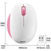 MA-WBL30WP ワイヤレスブルーLEDマウス(ピーチピンク&ホワイト) MA-WBL30WP / ワイヤレスブルーLEDマウス(ピーチピンク&ホワイト)