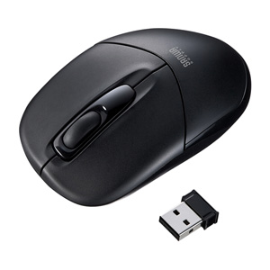 MA-WBL31BK / ワイヤレスブルーLEDマウス(ブラック)