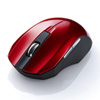 MA-WBL33R 静音ワイヤレスブルーLEDマウス(レッド) MA-WBL33R / 静音ワイヤレスブルーLEDマウス(レッド)