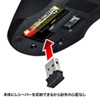 MA-WBL33S 静音ワイヤレスブルーLEDマウス(シルバー) MA-WBL33S / 静音ワイヤレスブルーLEDマウス(シルバー)