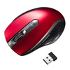 MA-WBL35R ワイヤレスブルーLEDマウス(レッド) MA-WBL35R / ワイヤレスブルーLEDマウス(レッド)