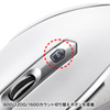 MA-WBL35W ワイヤレスブルーLEDマウス(ホワイト) MA-WBL35W / ワイヤレスブルーLEDマウス(ホワイト)