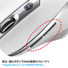 MA-WBL35W ワイヤレスブルーLEDマウス(ホワイト) MA-WBL35W / ワイヤレスブルーLEDマウス(ホワイト)