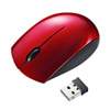 MA-WBL37R ワイヤレスブルーLEDマウス(レッド) MA-WBL37R / ワイヤレスブルーLEDマウス(レッド)