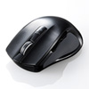 MA-WBL38BK ワイヤレスブルーLEDマウス(ブラック) MA-WBL38BK / ワイヤレスブルーLEDマウス(ブラック)