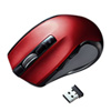 MA-WBL38R ワイヤレスブルーLEDマウス(レッド) MA-WBL38R / ワイヤレスブルーLEDマウス(レッド)