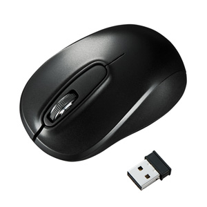 MA-WBL50BK / ワイヤレスブルーLEDマウス(ブラック)