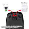 MA-WBL8W ワイヤレススーパーブルーLEDマウス(ホワイト) MA-WBL8W / ワイヤレススーパーブルーLEDマウス(ホワイト)