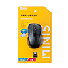 MA-WBLC153BK 静音ワイヤレスType-CブルーLEDマウス(5ボタン・ブラック) MA-WBLC153BK / 静音ワイヤレスType-CブルーLEDマウス(5ボタン・ブラック)