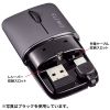 MA-WBS310BG / 静音ワイヤレスブルーLEDマウス SLIMO （充電式・USB A・ベージュ）