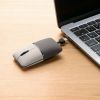 MA-WBS310BG / 静音ワイヤレスブルーLEDマウス SLIMO （充電式・USB A・ベージュ）