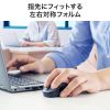MA-WBS311DS 静音ワイヤレスブルーLEDマウス(ダークシルバー) MA-WBS311DS / 静音ワイヤレスブルーLEDマウス(ダークシルバー)