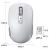 MA-WBS520W 静音ワイヤレスブルーLEDマウス(充電式・5ボタン・ホワイト) MA-WBS520W / 静音ワイヤレスブルーLEDマウス(充電式・5ボタン・ホワイト)