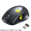 MA-WBS524BK 静音ワイヤレスマウス(サイドホイール付き・5ボタン・ブラック) MA-WBS524BK / 静音ワイヤレスマウス(サイドホイール付き・5ボタン・ブラック)