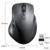 MA-WBS524BK 静音ワイヤレスマウス(サイドホイール付き・5ボタン・ブラック) MA-WBS524BK / 静音ワイヤレスマウス(サイドホイール付き・5ボタン・ブラック)