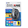 MA-WBTBL135GM ワイヤレスブルーLEDコンボマウス(ガンメタ) MA-WBTBL135GM / ワイヤレスブルーLEDコンボマウス(ガンメタ)
