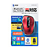 MA-WBTBL135R ワイヤレスブルーLEDコンボマウス(レッド) MA-WBTBL135R / ワイヤレスブルーLEDコンボマウス(レッド)