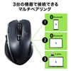 MA-WBTBL192BK 高速スクロールハイパーブルーLEDマウス MA-WBTBL192BK / 高速スクロールハイパーブルーLEDマウス