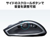 MA-WBTBL192BK 高速スクロールハイパーブルーLEDマウス MA-WBTBL192BK / 高速スクロールハイパーブルーLEDマウス
