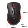 MA-WH101PBK 2.4Gワイヤレスマウス イオスmt(ピアノブラック) MA-WH101PBK / 2.4Gワイヤレスマウス イオスmt(ピアノブラック)