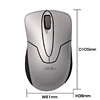 MA-WH103S 2.4Gワイヤレスマウス イオスgd(シルバー) MA-WH103S / 2.4Gワイヤレスマウス イオスgd(シルバー)