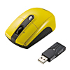 MA-WH107Y 2.4GワイヤレスMR光学式マウス(イエロー) MA-WH107Y / 2.4GワイヤレスMR光学式マウス(イエロー)