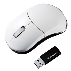 MA-WH112W / 2.4Gワイヤレスオプティカルマウス(ホワイト)