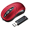 MA-WH114R ワイヤレス光学式マウス(レッド) MA-WH114R / ワイヤレス光学式マウス(レッド)