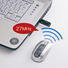 MA-WH67S USB充電式ワイヤレスマウス(シルバー) MA-WH67S / USB充電式ワイヤレスマウス(シルバー)