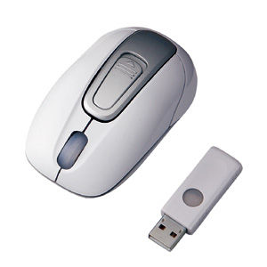 MA-WH67W / USB充電式ワイヤレスマウス(ホワイト)
