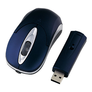 MA-WH68BL / ワイヤレスオプティカルマウス(ブルー)