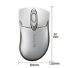 MA-WHSFS ワイヤレス光学式マウス scene fit(シルバー) MA-WHSFS / ワイヤレス光学式マウス scene fit(シルバー)
