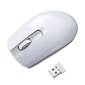 MA-WIR132W / ワイヤレス IR LEDマウス(ホワイト)