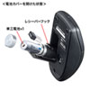 MA-WIR151BK 静音ワイヤレス抗菌・防水マウス MA-WIR151BK / 静音ワイヤレス抗菌・防水マウス