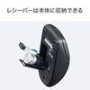 MA-WIR151BK 静音ワイヤレス抗菌・防水マウス MA-WIR151BK / 静音ワイヤレス抗菌・防水マウス